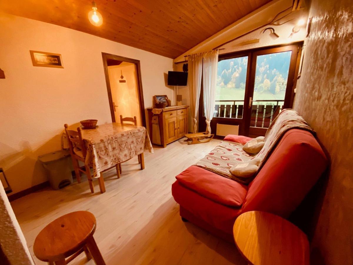 Appartement Cosy 4 Pers. Avec Balcon Et Vue A La Clusaz - Fr-1-459-218 Eksteriør bilde